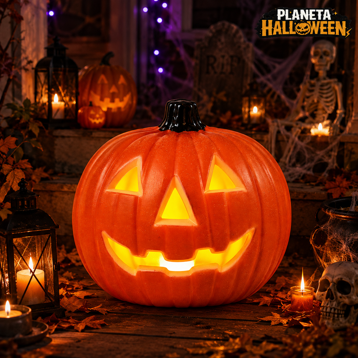 Calabaza LED 20x18x14