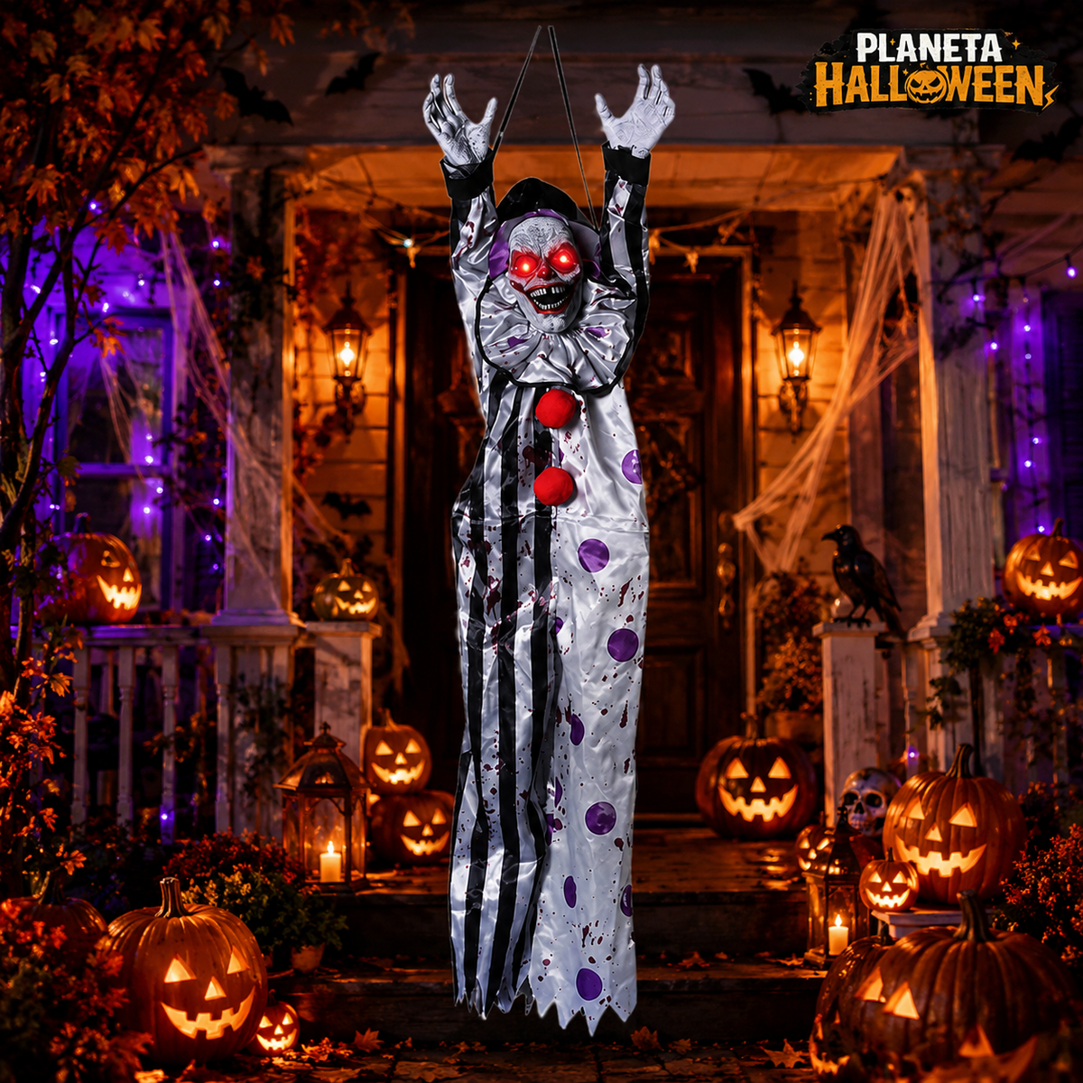 Payaso Pesadilla Colgante | 160cm