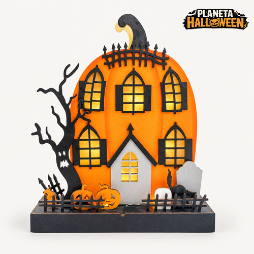 Casa Calabaza Embrujada