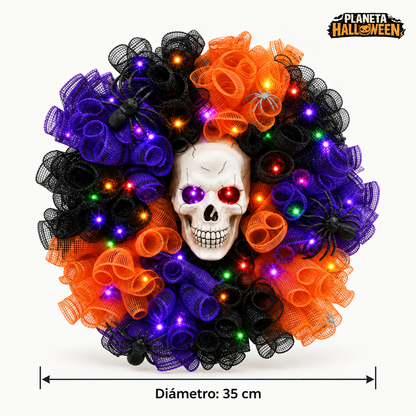 Corona Calavera Halloween