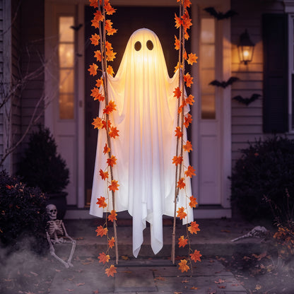 Fantasma Colgante Iluminado con Columpio